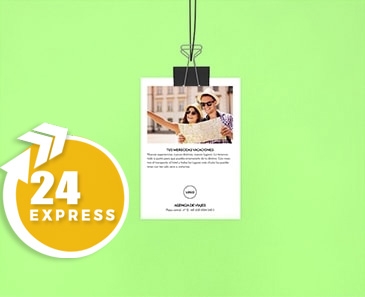impresion para Flyer A7 Express