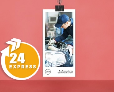 impresion para Flyer DL Express