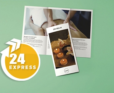 impresion para Tríptico DL Express