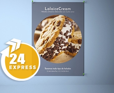 impresion para Cartel A4 Express