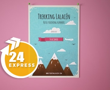 impresion para Cartel A2 Express