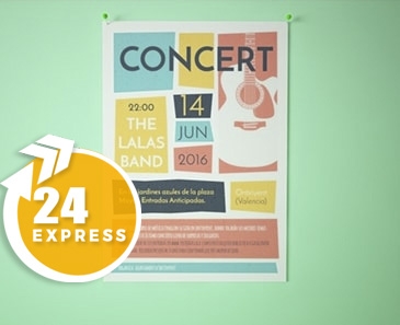 impresion para Cartel A1Express